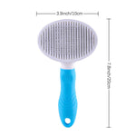 Brosse à picots rétractables, se vide d’un bouton