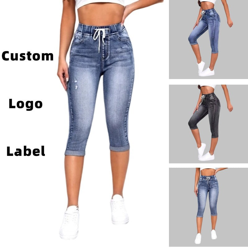 Jean femme coupe classique — denim cinq poches
