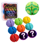 Grosse balle anti-stress et 9 mini-balles — imprimées 3D