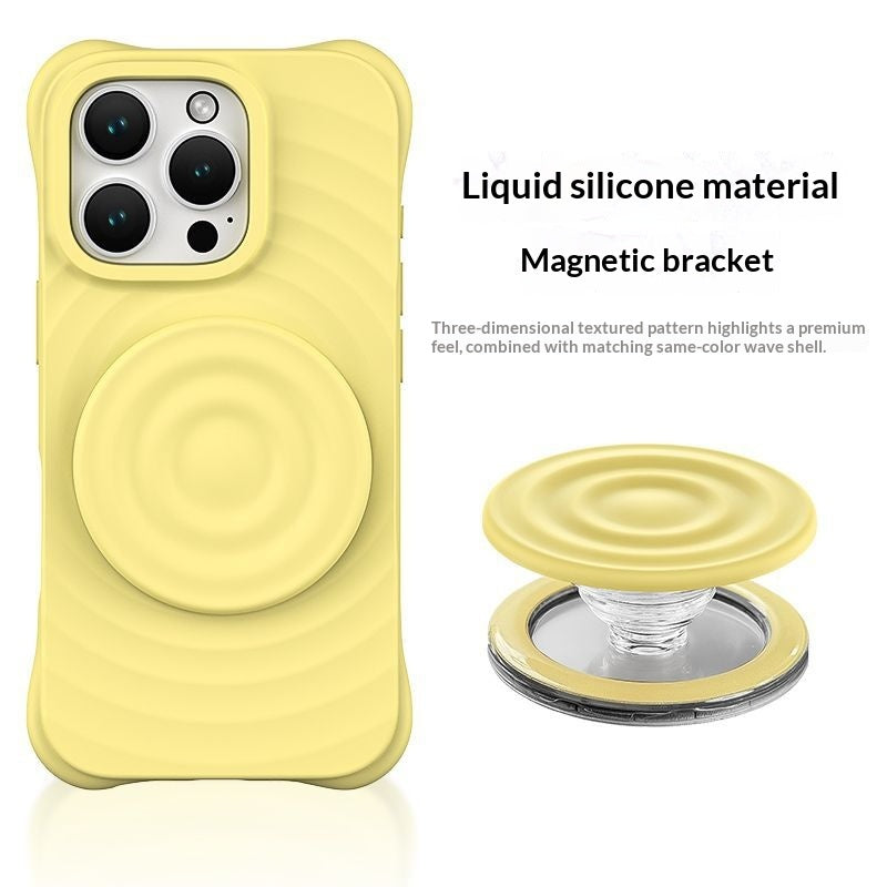Béquille magnétique rétractable pour téléphone