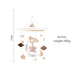 Mobile décoratif en feutrine pour chambre d’enfant