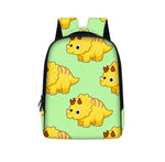 Sac à dos enfant à motif dinosaure — grande contenance — coloris