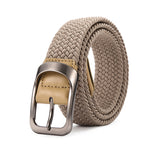 Ceinture tressée élastique homme à boucle ardillon — coloris