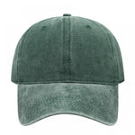 Casquette baseball en coton brodé — visière préformée — coloris
