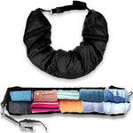 Coussin de nuque de voyage à garnir, fait aussi pochette