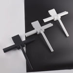 Raclette de douche en silicone, format court