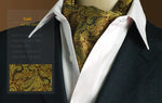 Écharpe homme jacquard à pois — tissage habillé — coloris