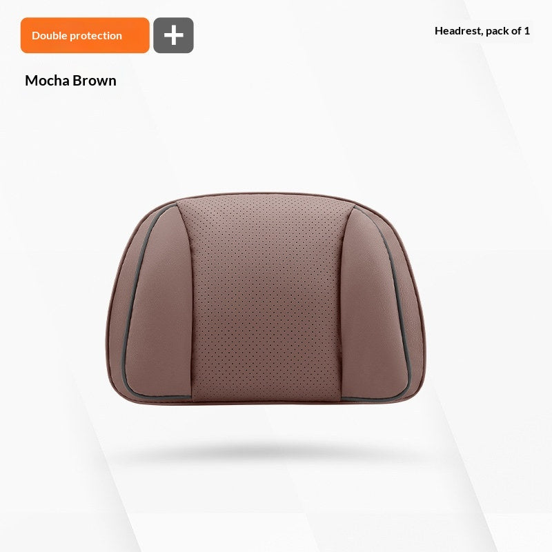 Coussin d’appui-tête de voiture, garnissage fibre — coloris
