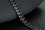 Bracelets aimantés cœur — paire assortie en acier titane