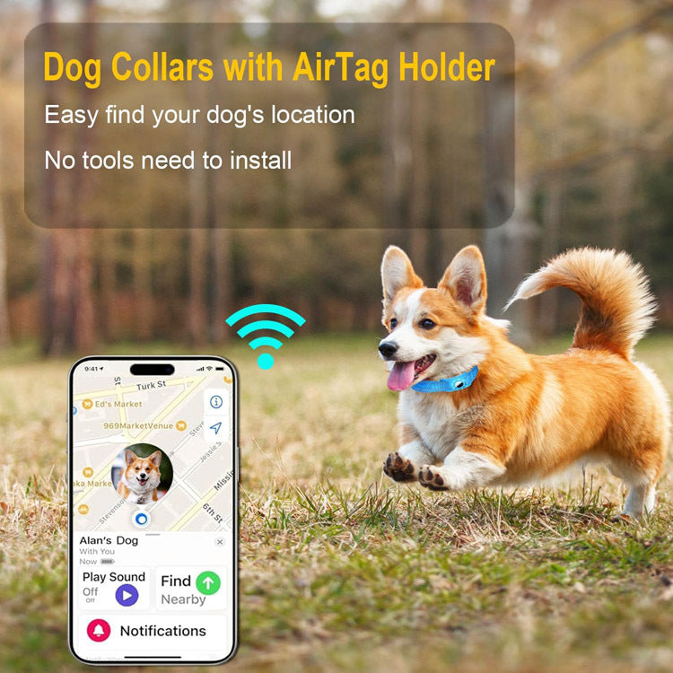Collier chien et chat réfléchissant — réglable, tailles S à L