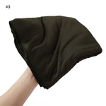 Turban en coton mercerisé grande taille — 33 coloris unis — coloris