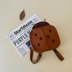 Mini sac à dos coccinelle en simili — maternelle