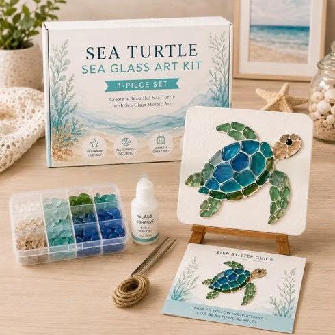 Kit de mosaïque autocollante — loisir créatif enfant et adul — coloris