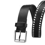 Ceinture en jean à boucle classique — coupe polyvalente