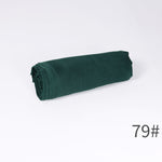 Écharpe unie en mélange coton-lin — respirante, 28 coloris — coloris