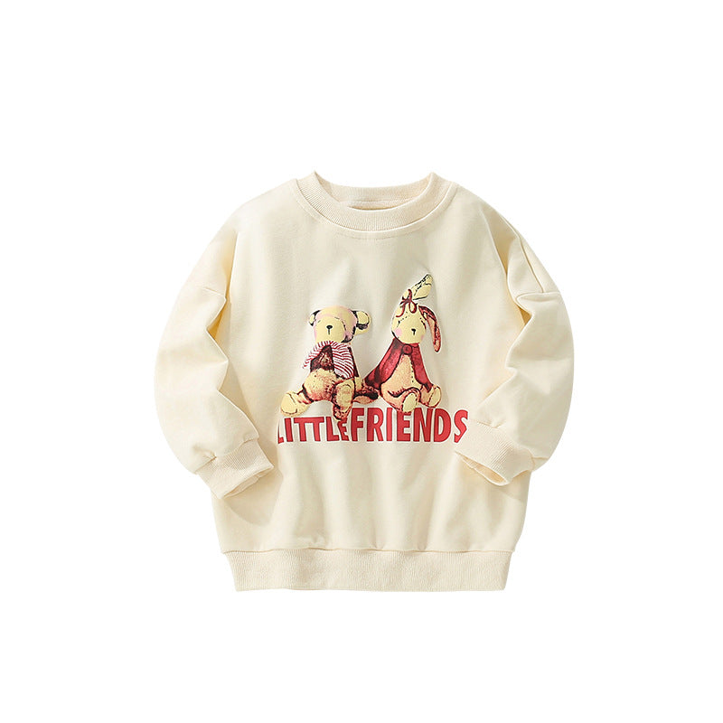 Sweat fille automne-hiver — coupe décontractée
