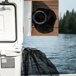 Sac à déchets en filet pour glacière — anneau à clipser