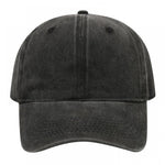 Casquette baseball en coton brodé — visière préformée — coloris
