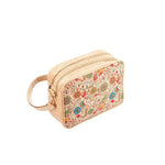 Sac bandoulière en liège imprimé — compartiment zippé