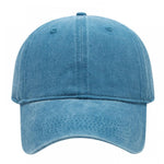 Casquette baseball en coton brodé — visière préformée — coloris