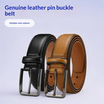 Ceinture en cuir verni pour jean — finition brillante