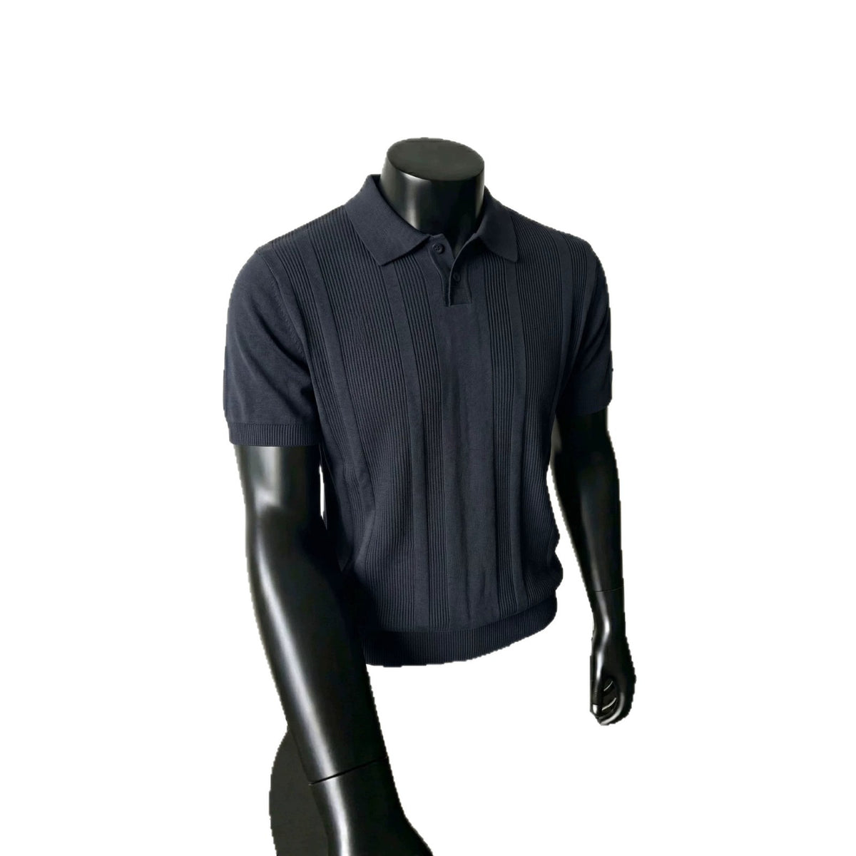 Polo homme en maille fine — ligne italienne