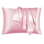 Taie d’oreiller en satin, toucher soyeux