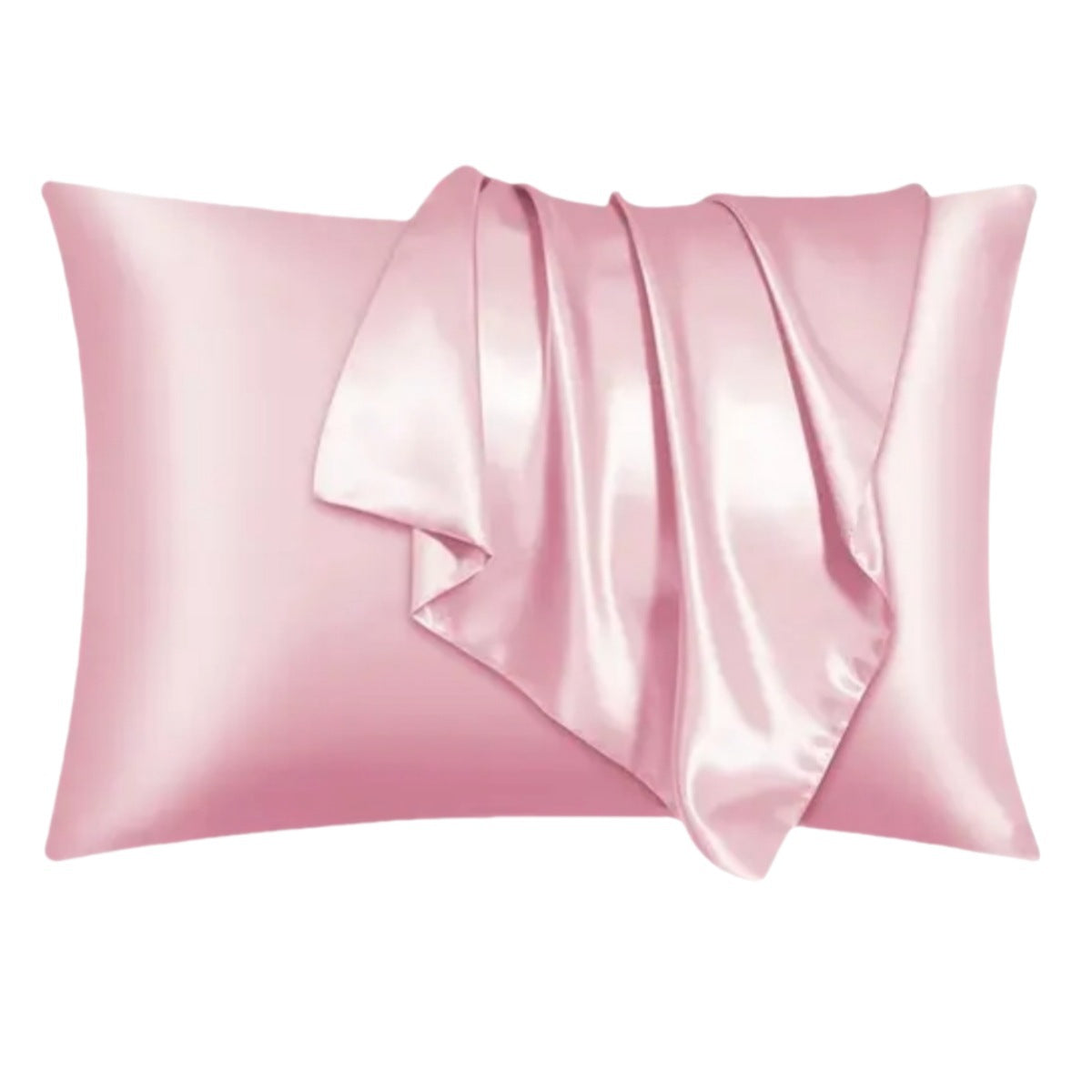 Taie d’oreiller en satin, toucher soyeux