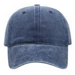 Casquette baseball en coton brodé — visière préformée