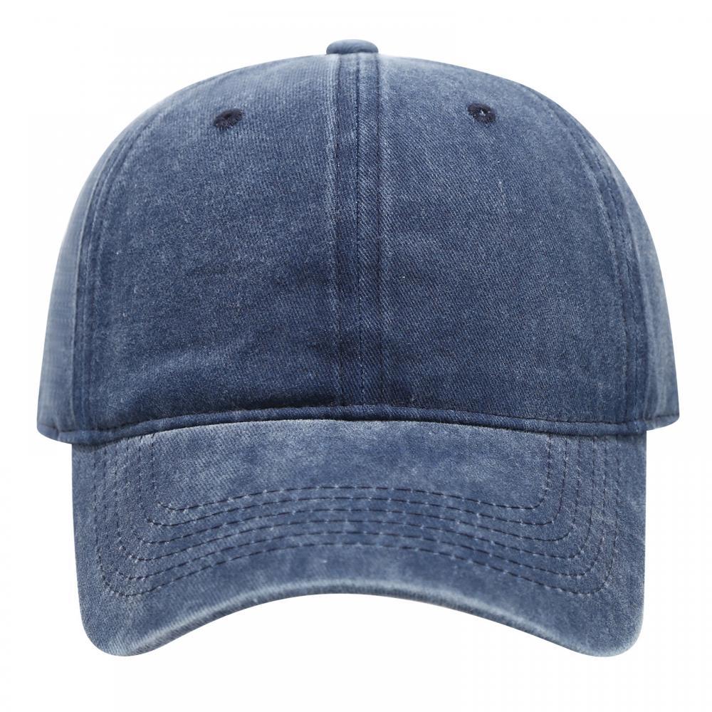Casquette baseball en coton brodé — visière préformée