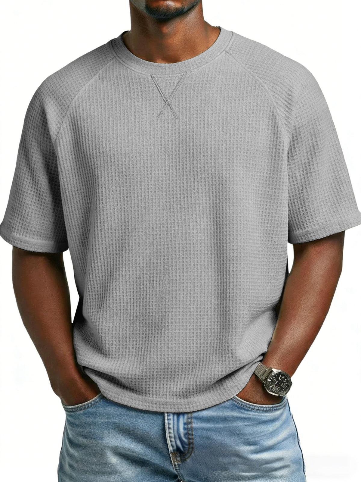 Chemise homme printanière à coupe moderne