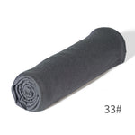 Bandeau long en viscose extensible — absorbant et respirant, 40 coloris
