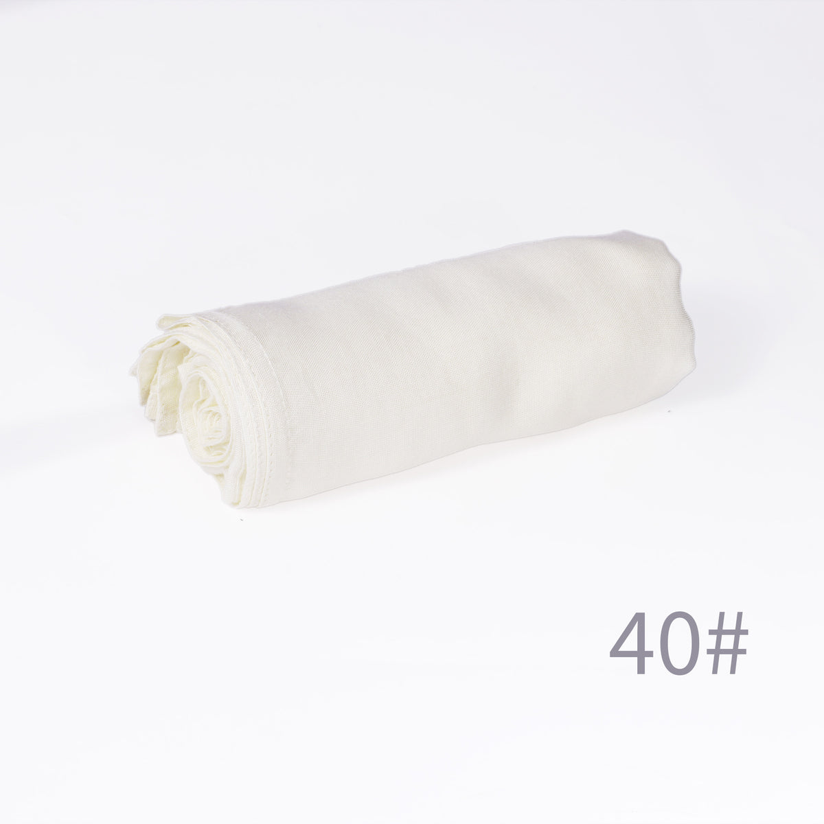 Écharpe unie en mélange coton-lin — respirante, 28 coloris — coloris