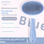 Peigne démêloir pour chat — dents inox arrondies