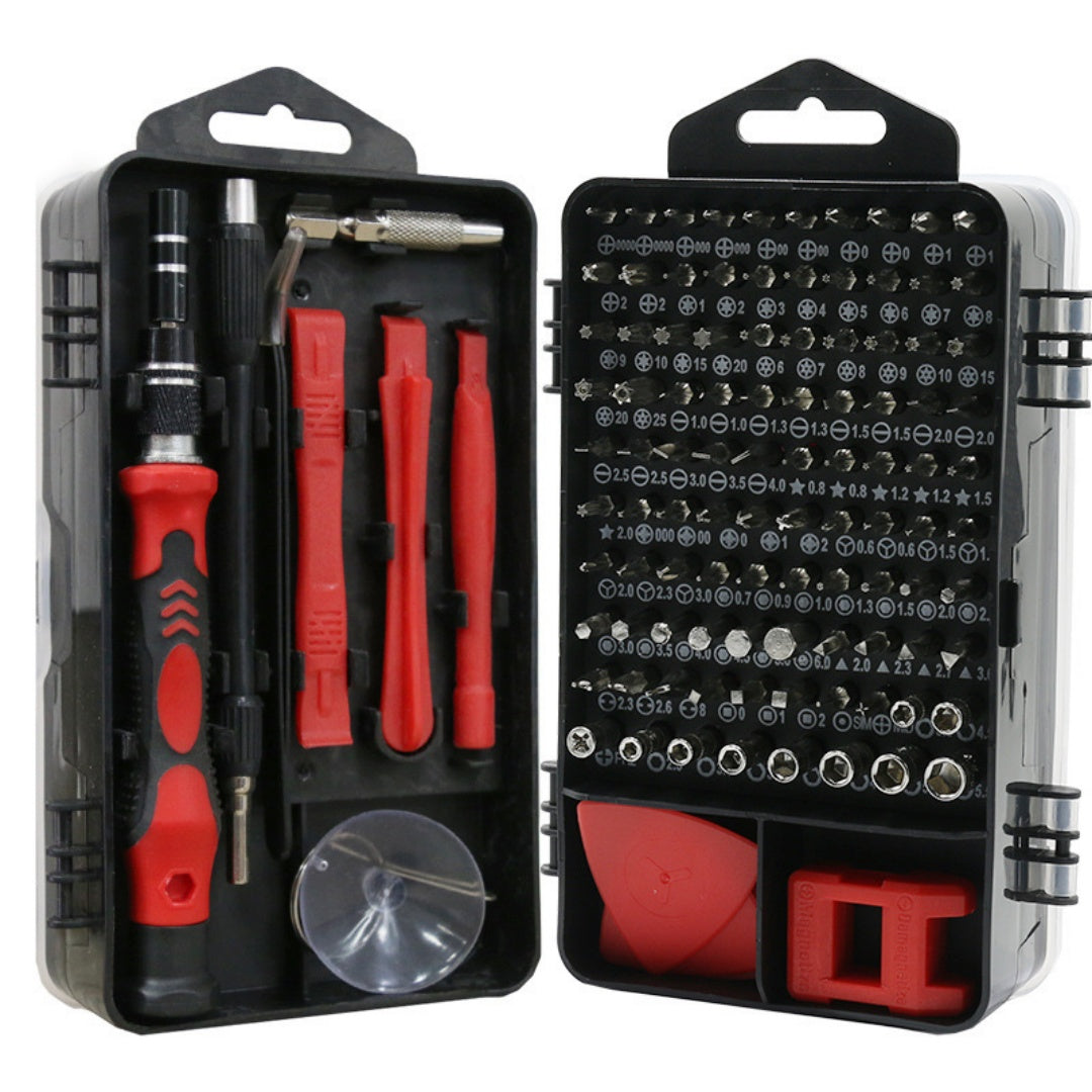 Coffret de tournevis de précision 115 en 1 — embouts magnéti — coloris