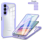 Coque intégrale Samsung Galaxy avec film — Galaxy S21 à S24 — coloris