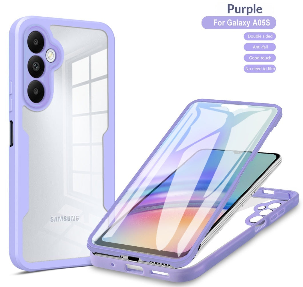 Coque intégrale Samsung Galaxy avec film — Galaxy S21 à S24 — coloris