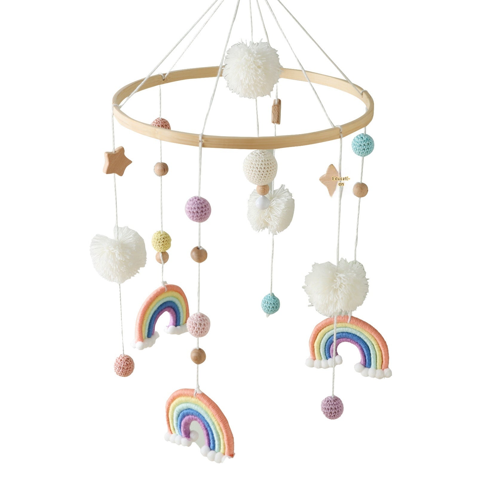 Mobile de lit style nordique — décoration de chambre de bébé