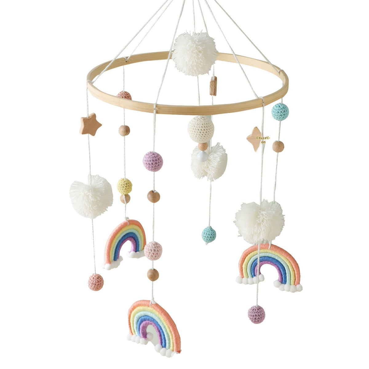 Mobile de lit style nordique — décoration de chambre de bébé