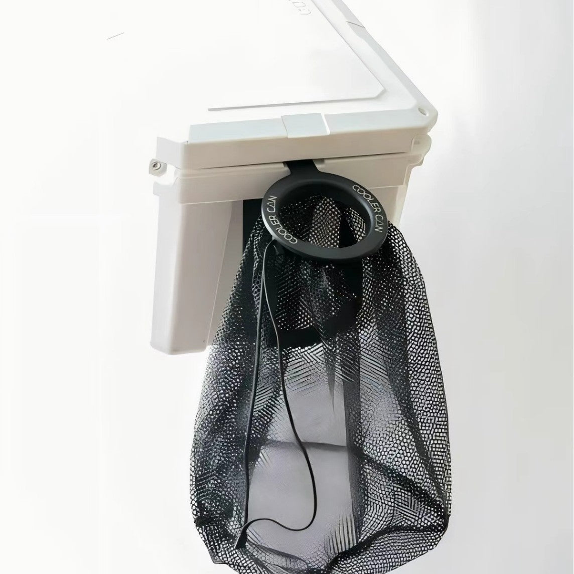 Sac à déchets en filet pour glacière — anneau à clipser