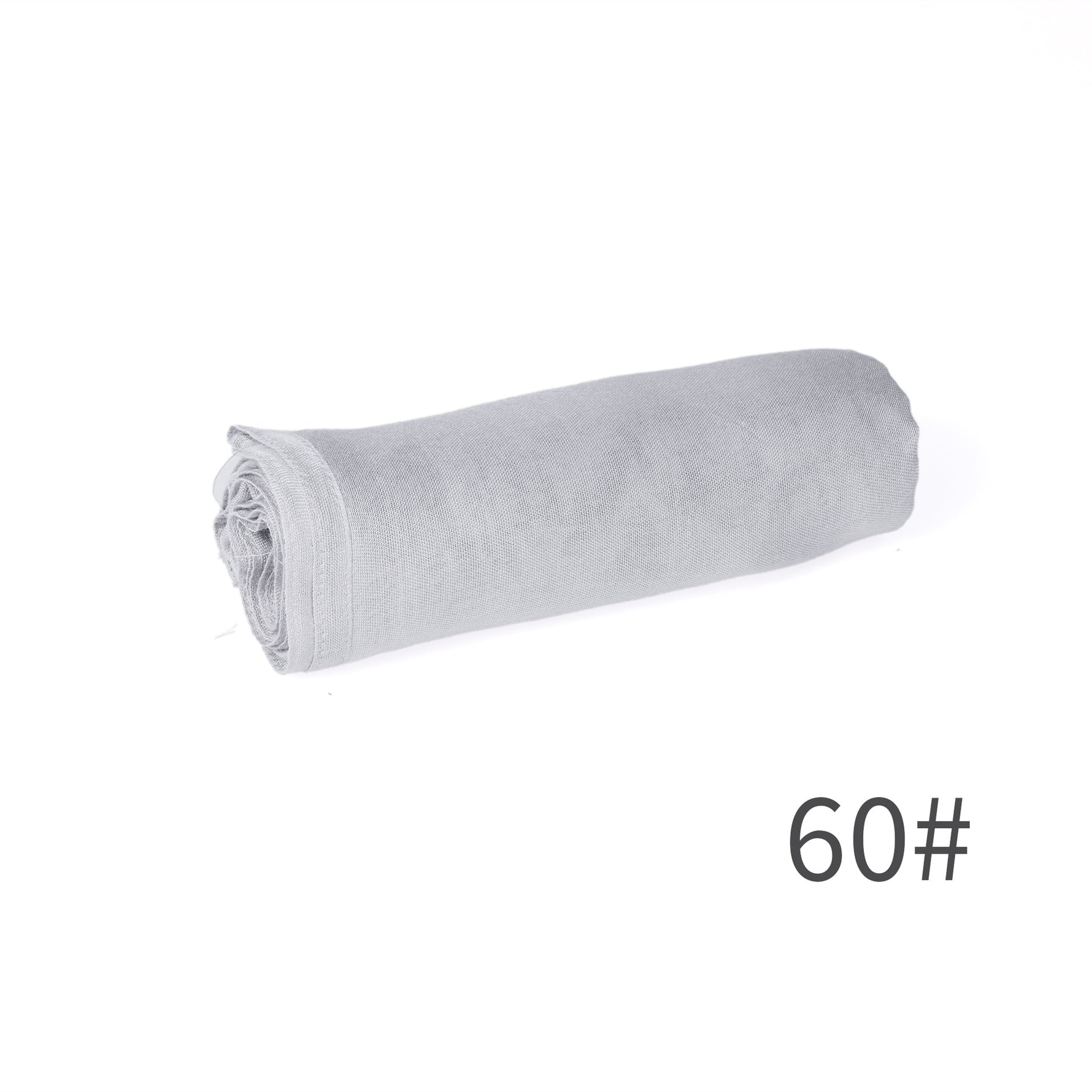 Écharpe unie en mélange coton-lin — respirante, 28 coloris
