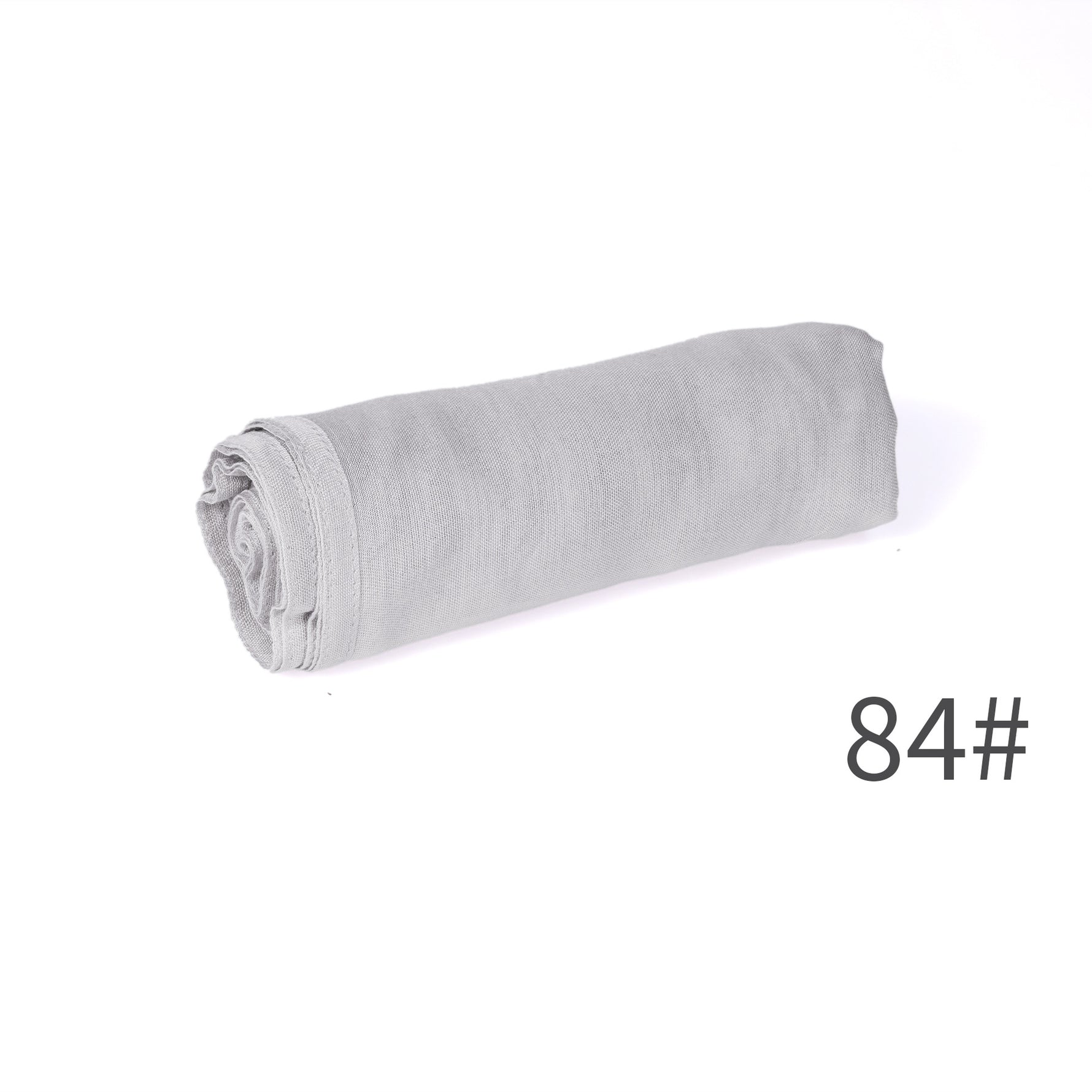 Écharpe unie en mélange coton-lin — respirante, 28 coloris