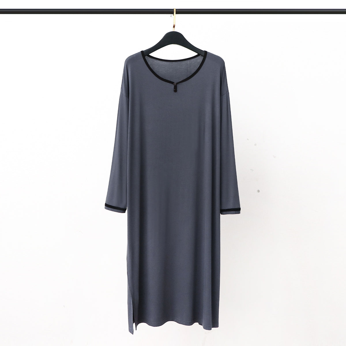 Peignoir long sous le genou — tombé souple