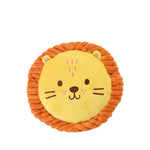 Disque en peluche pour chien — couineur et papier froissant