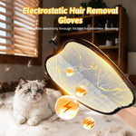 Gant de toilettage pour chien et chat — picots souples