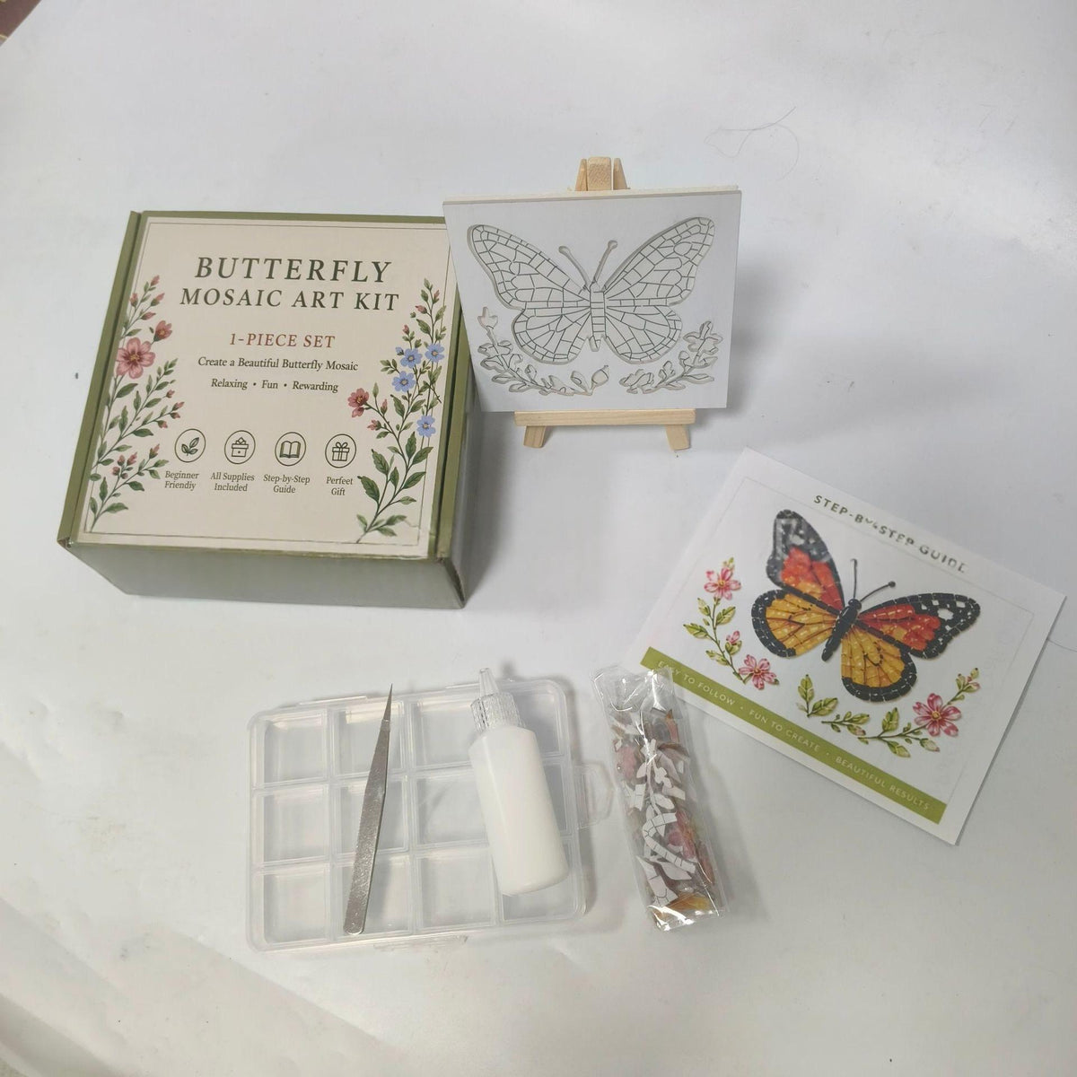 Kit de mosaïque autocollante — loisir créatif enfant et adulte