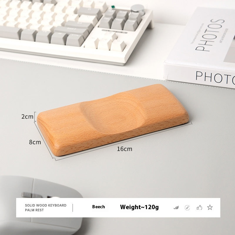 Repose-poignet en bois pour clavier et souris — coloris