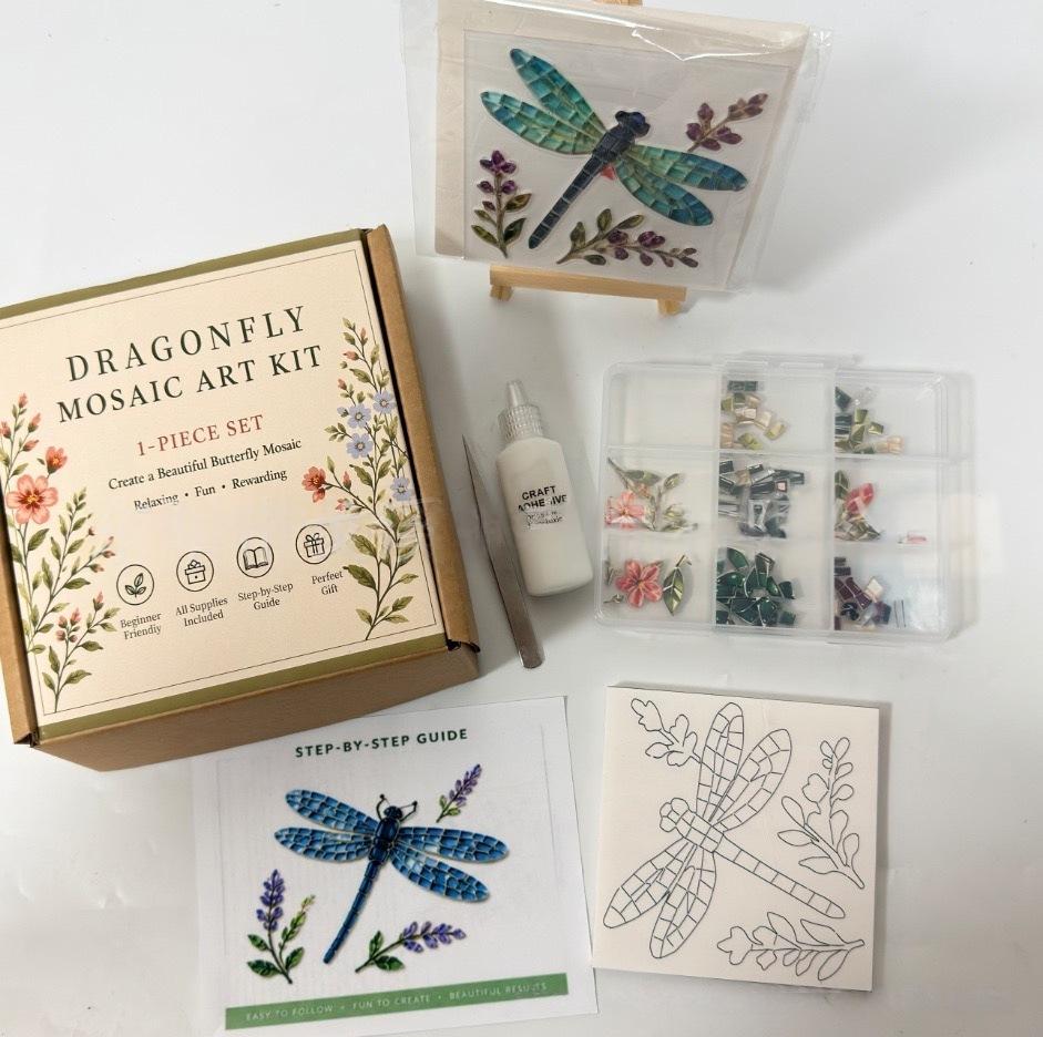 Kit de mosaïque autocollante — loisir créatif enfant et adul — coloris