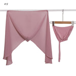 Ensemble capuche et foulard assortis — fermeture magnétique, — coloris