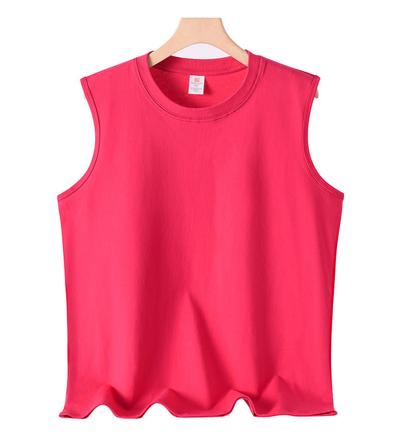 Débardeur homme uni, coupe ample — coton d’été
